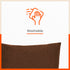 AKIRA Jute Cushion Covers For Home | Bronze (Set of 3 - 16 x 16 Inches)